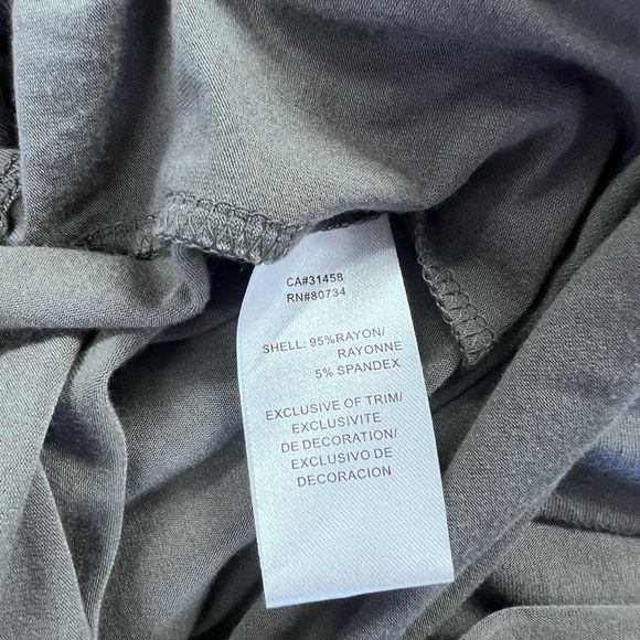 NWT BCBG Y2K Flowy V Neck Dress Detailing Sash Wrap Belt Large 💗 - Picture 8 of 9